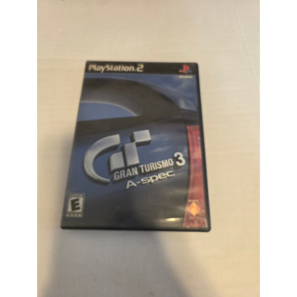 Gran Turismo 3 A-Spec Sony PlayStation 2 PS2 Racing Game Complete CIB SCUS-97102